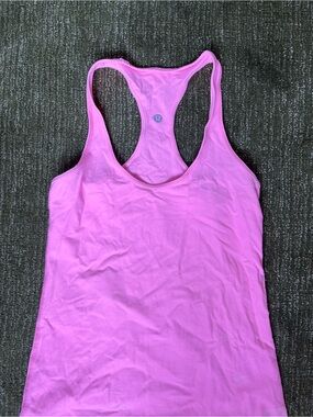 lululemon Bright Pink Racerback Tank
